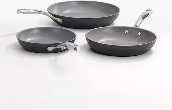 Stellar Rocktanium 3 Piece Frying Pan Set
