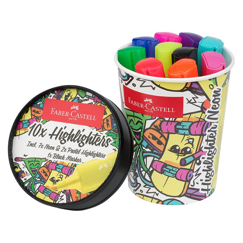 Faber-Castell Leuchtstift Icecream cup 1-5mm (10x) (254695)