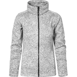 Promodoro Damen Strickfleece Jacke Fleece-Jacke 7725 heather grey XXL
