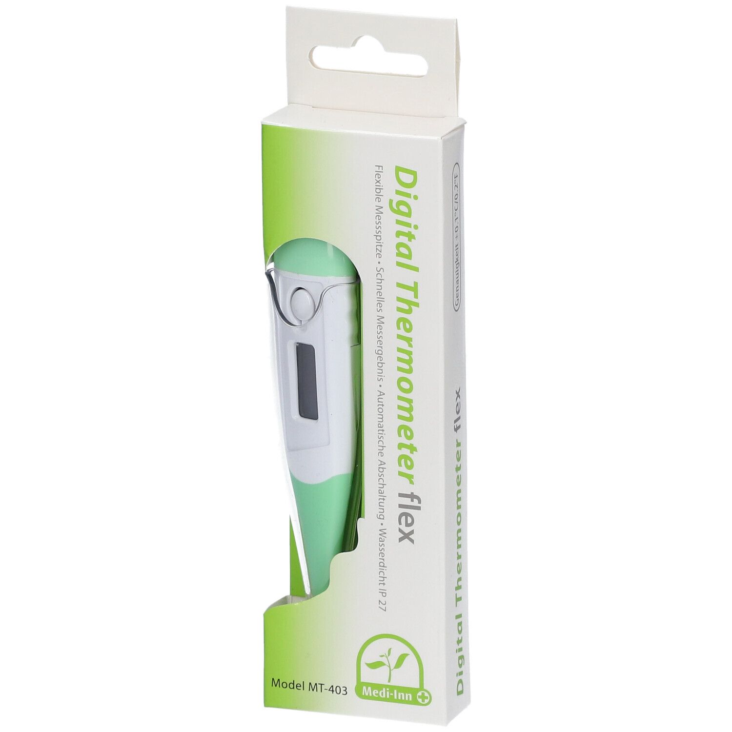 Fieberthermometer digital mit flexibler Spitze 1 St Thermometer