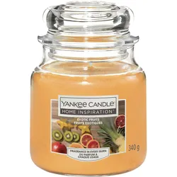 Yankee Candle Home Inspiration Mittelgroße Kerze im Glas - orange