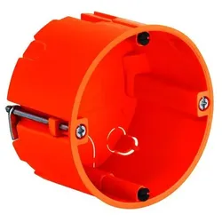 Kaiser Hohlwand-Gerätedose 9068-04 T: 41mm orange dünne Beplank.