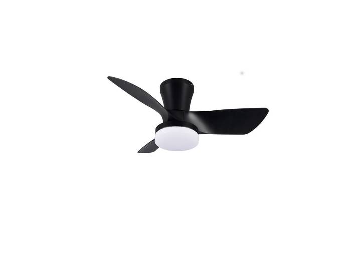 Deckenventilator, Kunststoff, 26.0 cm, Fernbedienung, Sommerbetrieb, Winterbetrieb, geräuscharm, getrennt schaltbar, Farbtemperaturwechsler, Lampen & Leuchten, Innenbeleuchtung, Deckenlampe, Deckenlampen
