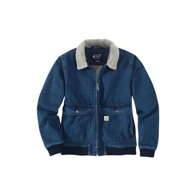 Outdoorjacke CARHARTT "Jacke", Damen, Gr. M, blau, Obermaterial: 100% Baumwolle CO., Jacken Outdoorjacke