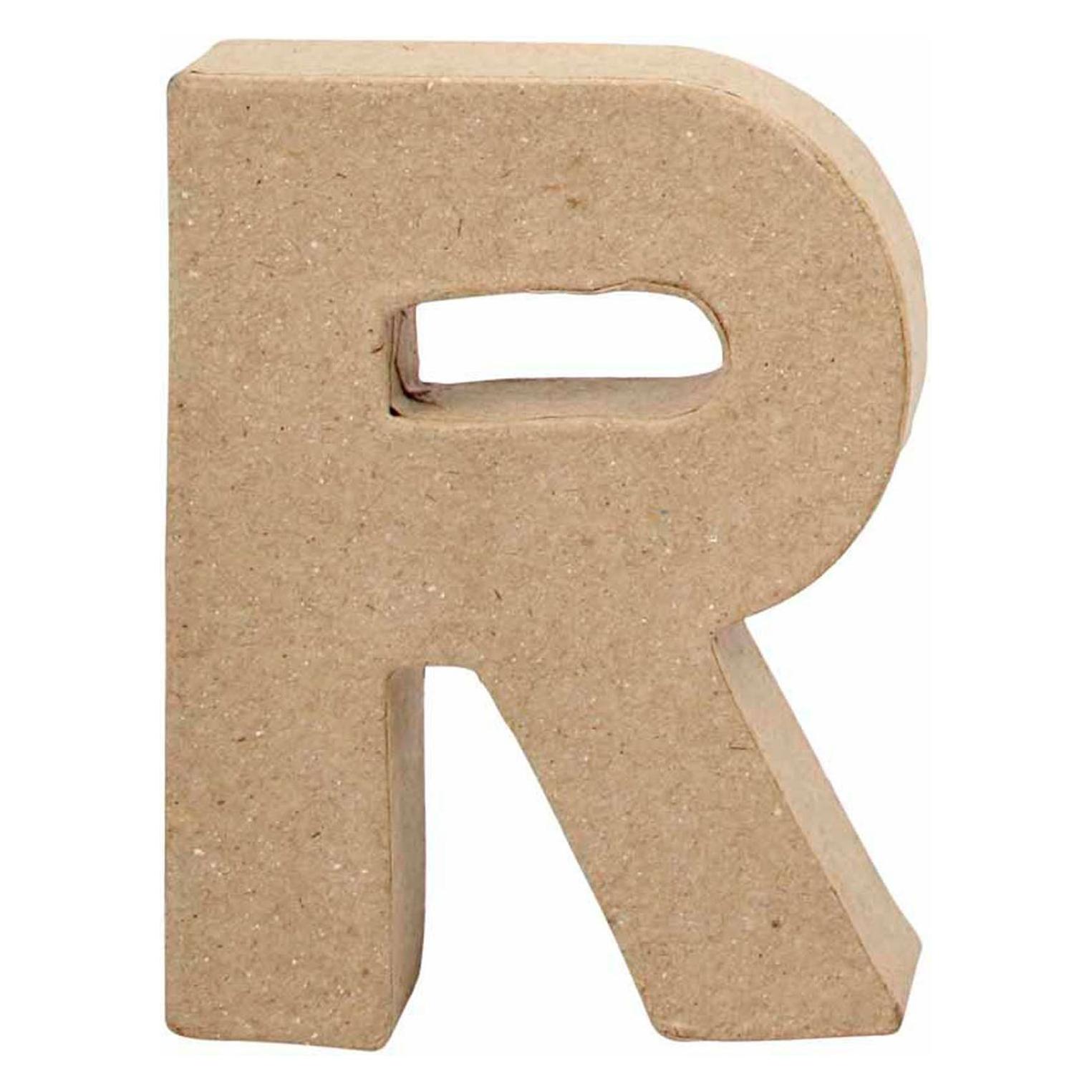 Creativ Company Letter Papier-maché Klein - R (5707167567340)