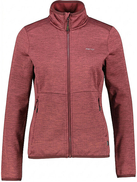 MERU Damen Fleecejacke Caen dunkelrot   42 W