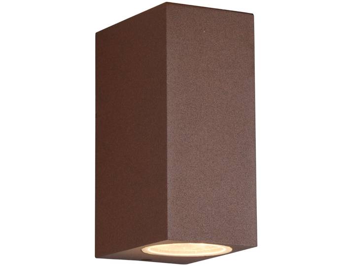 Wandlampe aussen Reeya rost Aluminium-Druckguss B 6.9 cm IP44