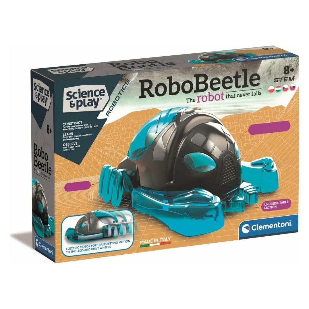 Clementoni Science&Play Robotics: RoboBeetle - der Roboter, der nie fällt (104950220)