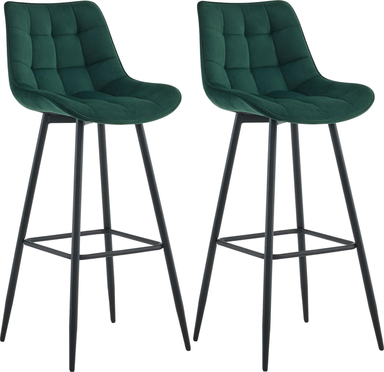 CLP Barkruk Dartford Set van 2 - Grijs