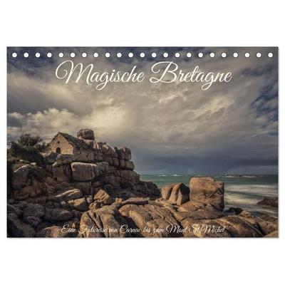 Magische Bretagne (Tischkalender 2027 DIN A5 quer), CALVENDO Monatskalender