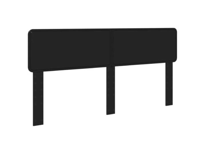 KTHLBRH Kopfteil für modernes Bett aus schwarzem Eichenholz Minimalistisches Design, komfortable Unterstützung, einfache Montage, einfache Wartung, vielseitiger Stil