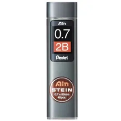 Pentel Feinminen Hi-Polymer AIN Stein 0,7 2B VE=40 Stück