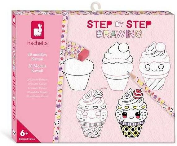 Step by step Drawing Kawaii - Janod