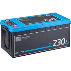 ECTIVE DC 230S AGM Deep Cycle mit LCD-Anzeige 230Ah Versorgungsbatterie