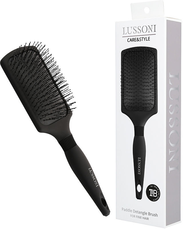 Lussoni Care & Style cepillo desenredante cabello fino #Paddle