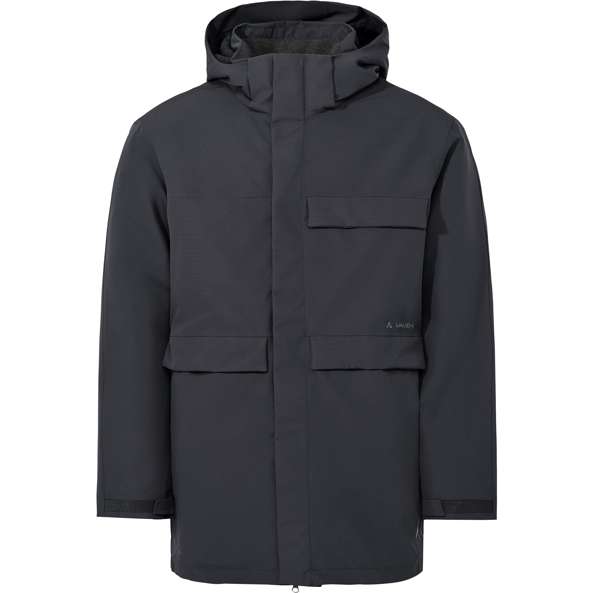 Vaude Idris Wool-Lined Parka Herren Winterjacke schwarz Größe M Lifestyle Isolierend