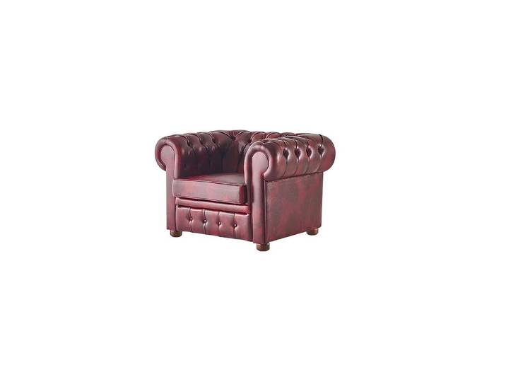 JVmoebel Chesterfield-Sessel Chesterfield-Sessel Bordeaux Einfarbig mit hochwertiger Verarbeitung (Sessel), Made in Europa