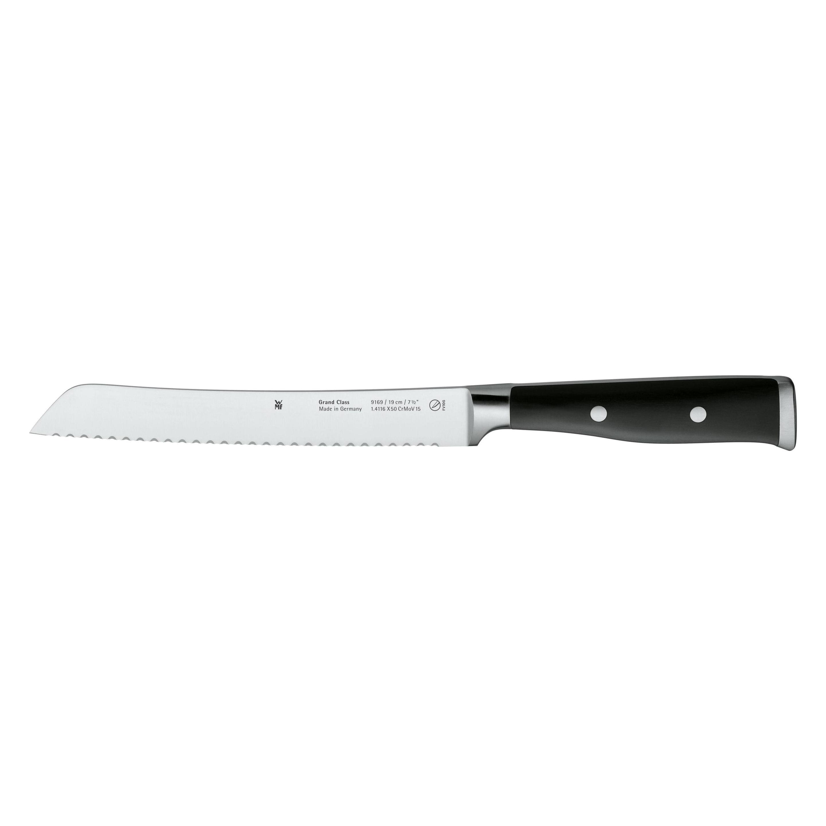 WMF Brotmesser GRAND CLASS Schwarz (19 cm) (18.9169.6032)
