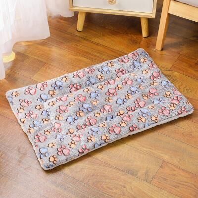 Quick Pick Pro Cozy Plush Cat Bed & Pet Sleeping Mat For Cats Puppies & Small Dogs m brown