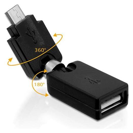 Delock USB Adapter A-Buchse zu Micro-B-Stecker (USB-A, Micro USB) (65366)