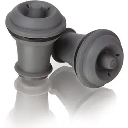 Wine Saver Verschlüsse des Systems grau 2 St.