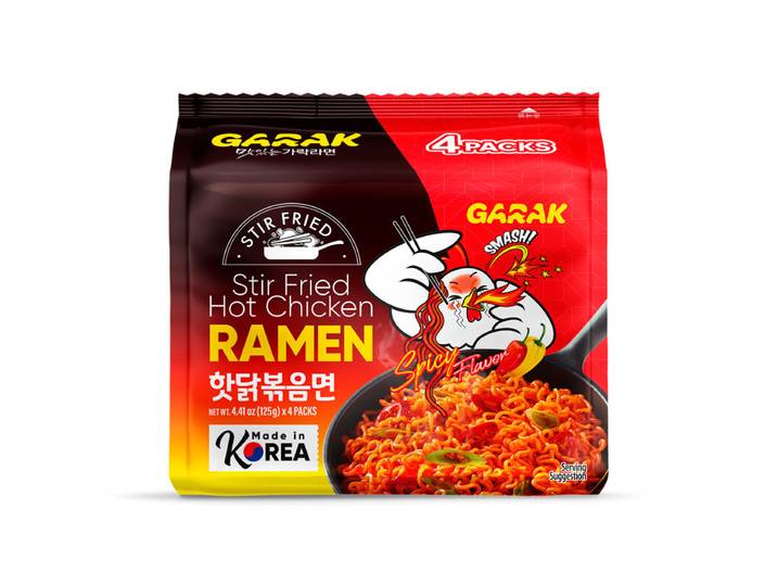 Garak Ramen saveur poulet épicé sauté - 5 x 130 g