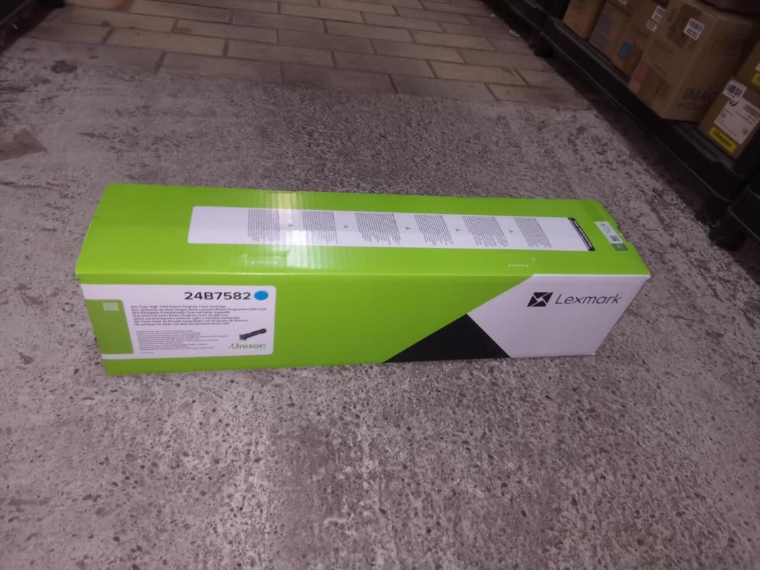 Lexmark Originele Toner Cartridge LRP LCCP Cyaan voor Lexmark XC8355 en XC9535