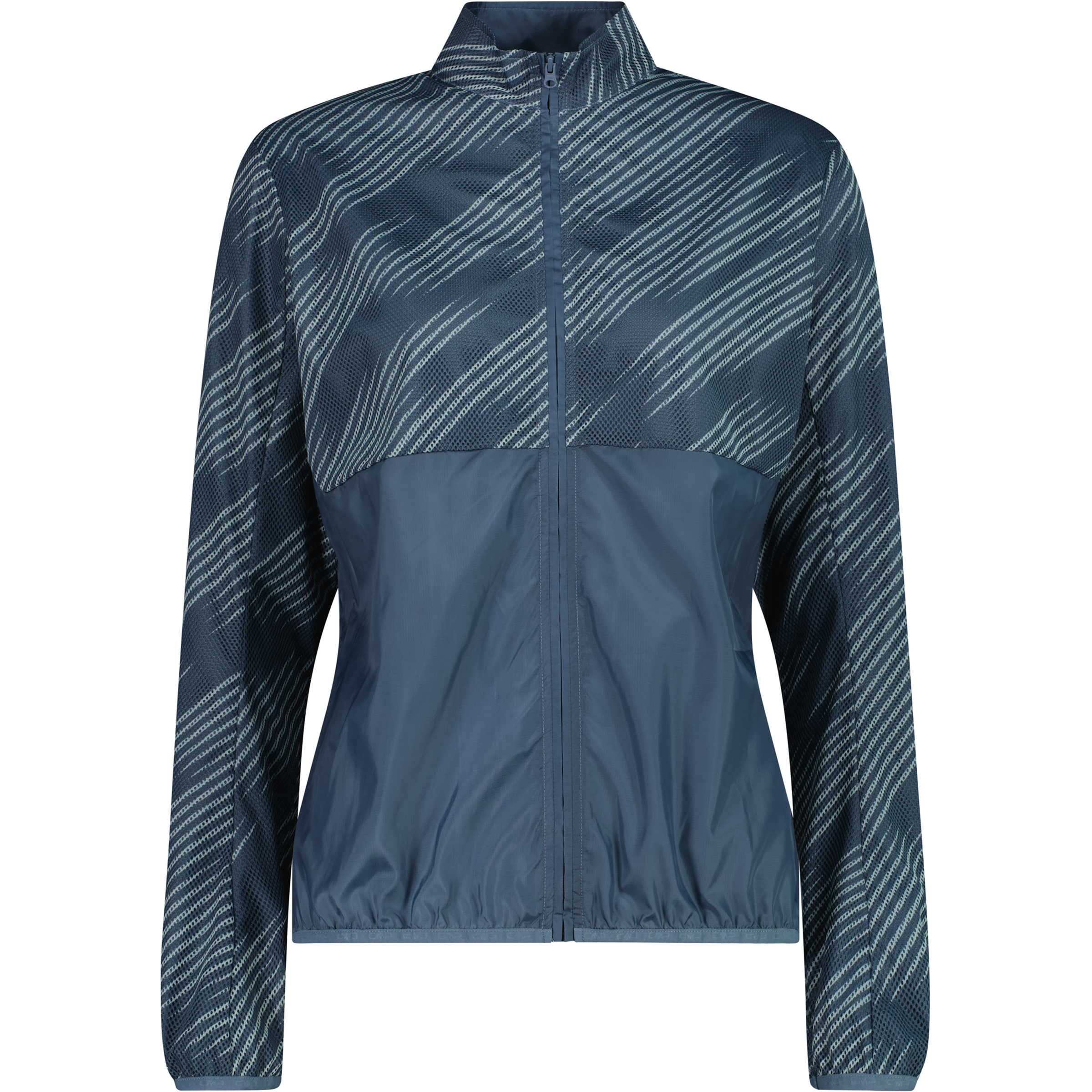 CMP Damen Windbreaker blau Größe 3XL Trekking Klein verpackbar