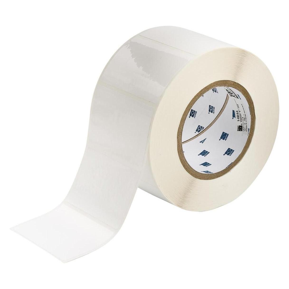Brady THT-19-403-1, wasserlösliches Papier, Weiss, matt, 76.20 x 50.80 mm, wiederablösbar (1000 Eti (81.28 mm) (THT-19-403-1)