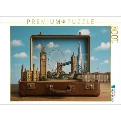 CALVENDO Puzzle Zauberhaftes London | 1000 Teile Lege-Größe 64x48cm Foto-Puzzle für glückliche Stunden