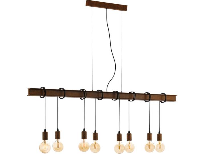 Eglo Pendellampe Townshend 4 Antikbraun Stahl B 14 cm