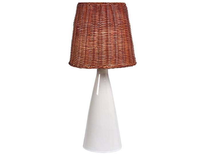 Lampe à poser céramique blanc