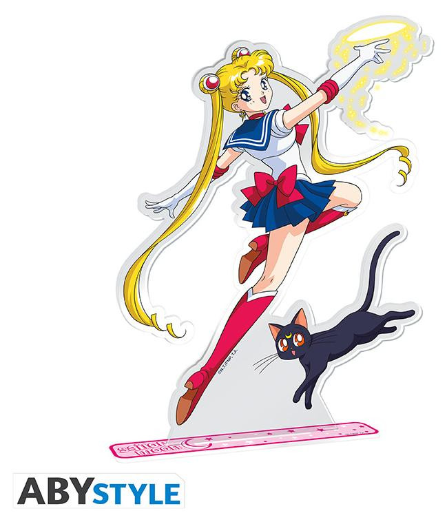 ABYstyle Acrylaat 2D-figuur XXL Sailor Moon & Luna