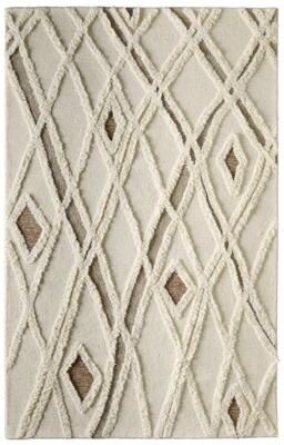 Grand Bazaar Elika Hand Tufted Geometric Transitional Area Rug