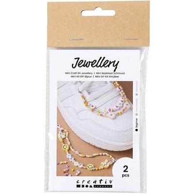 Creativ Company DIY Sets Beads Mini Kreativ Set Schmuck, Anhänger, Kreativ Box