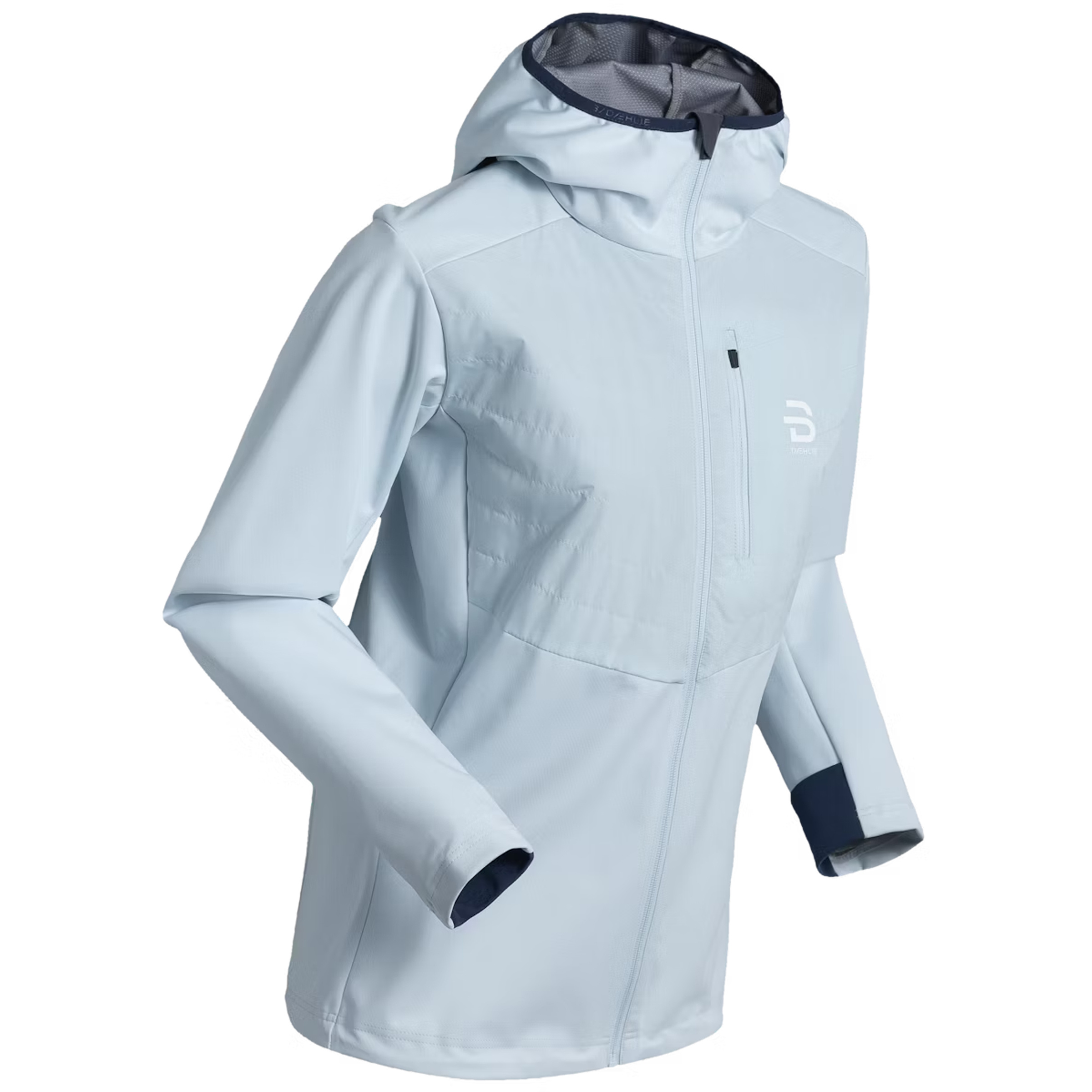 Daehlie Power Damen Isolationsjacke blau Größe L Langlauf Skating | Langlauf Klassik Windabweisend Wasserabweisend
