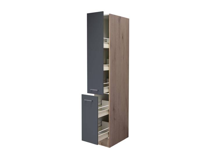 Apothekerschrank RALPH San Remo Eiche /grau