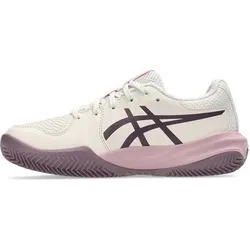 ASICS Kinder Tennis Outdoor-S. nieder Ki GEL-RESOLUTION X GS CLAY, Größe 38 in Weiß Weiß