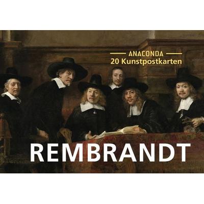 Postkarten-Set Rembrandt, Taschenbuch von Rembrandt, Anaconda, 978-3-7306-1118-0