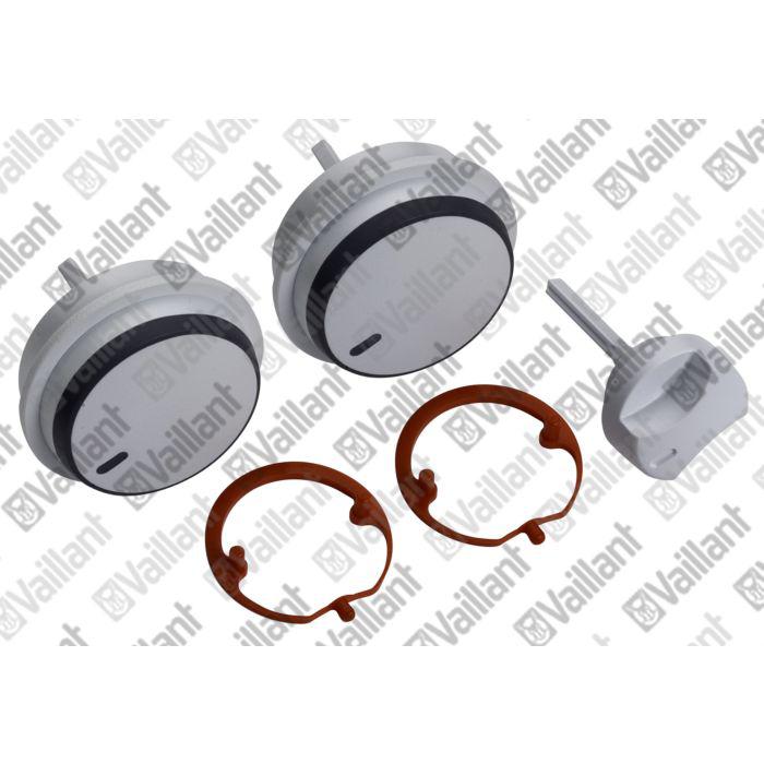 Vaillant Knopf weiß, Set a 3 St. 0020037662 Vaillant-Nr. 0020037662