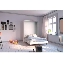 Klappbett Juist ca. 140x200 cm Weiß
