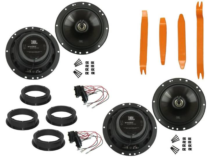 DSX JBL Lautsprecher für VW Jetta 4 Bj 11–16 Tür Vorne hinten Ausbaubügel Auto-Lautsprecher (120 W)
