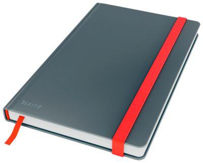Notizbuch Leitz Cosy, Format A5, 80 karierte Blatt, Hardcover-Einband, FSC®-zertifiziert, samtgrau