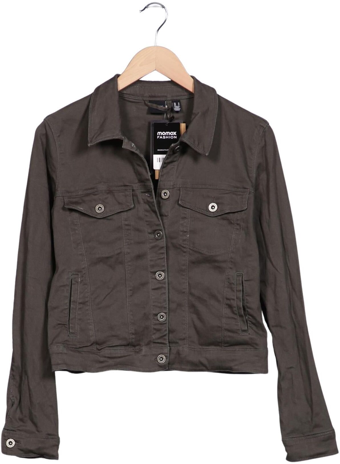 Vero Moda Damen Jacke, Braun, Gr. M, Elasthan / Viskose / Baumwolle - Second Hand