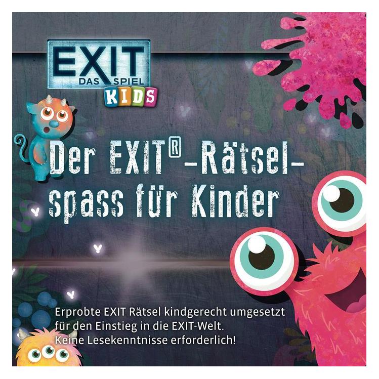Kosmos Exit - Kids: Monstermässiger Rätselspass (Deutsch, 2 - 4 Spieler) (683733)