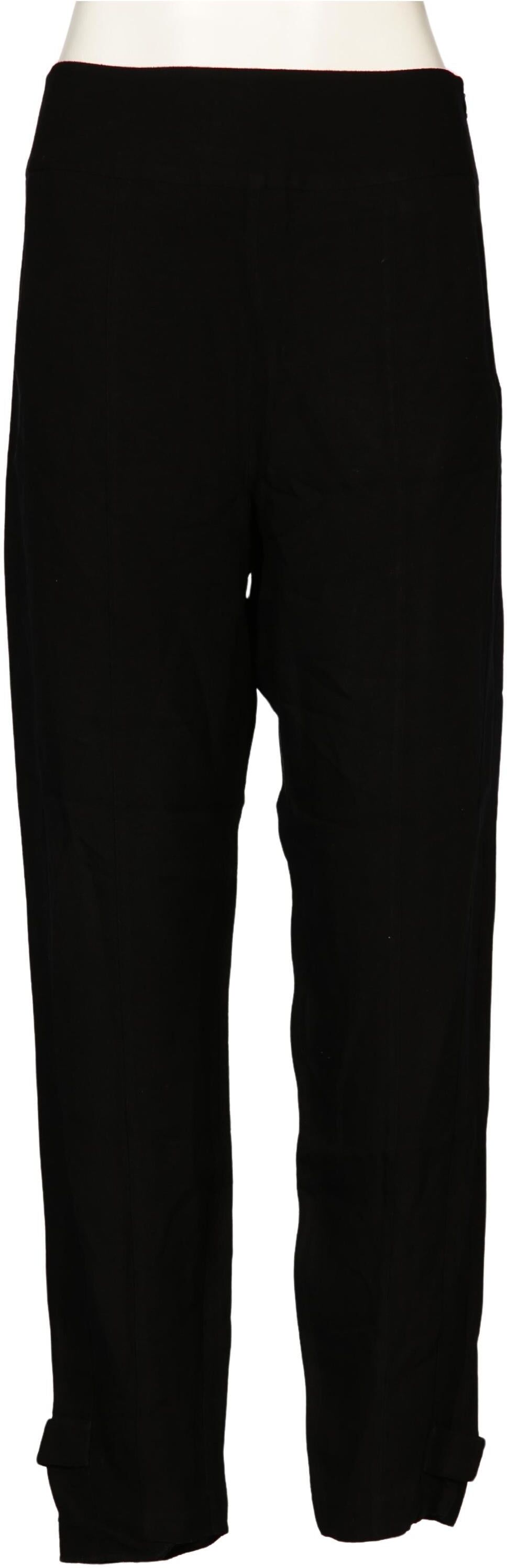 Bruuns Bazaar Damen Stoffhose, Schwarz, Gr. M, Viskose - Second Hand