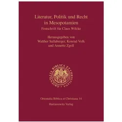 Literatur, Politik und Recht in Mesopotamien, Fachbücher