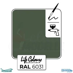 Elita Farben Life Colours RAL 6031-F9 Bronzegrün