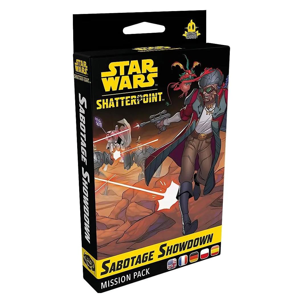 Atomic Mass Games AMGD1019 - Star Wars: Shatterpoint Sabotage Showdown Mission Pack (DE-Erweiterung) (Deutsch, 2 Spieler) (AMGD1019)