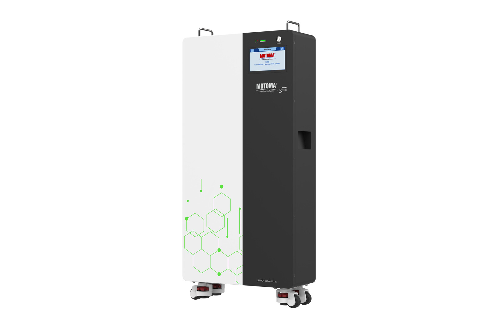 Motoma Thuisbatterij 16kWh LiFePO4 voor zonne-energie opslag